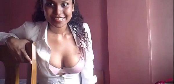  Naughty But Horny Indian Fucking Herself With A Big Dildo